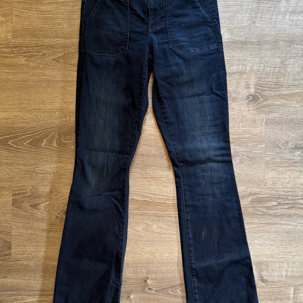 GAP Women's Dark Indigo Flare Jeans